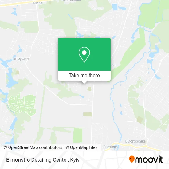 Elmonstro Detailing Center map