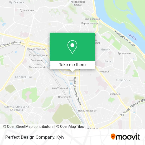 Perfect Design Company map