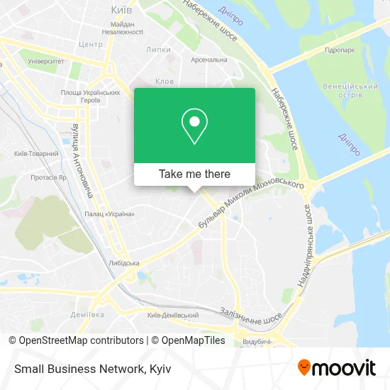 Small Business Network map