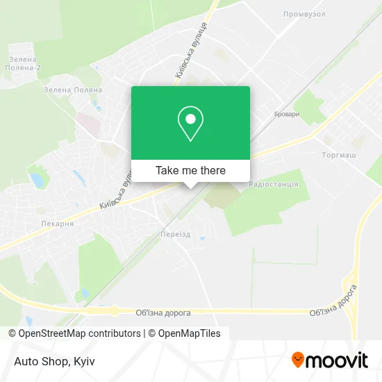 Auto Shop map