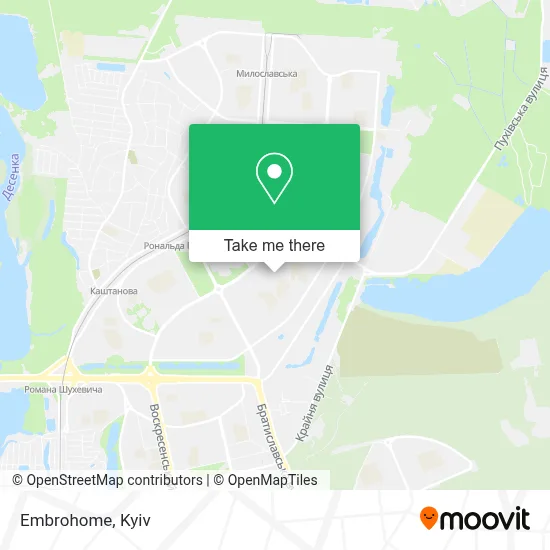 Embrohome map