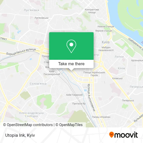 Utopia Ink map