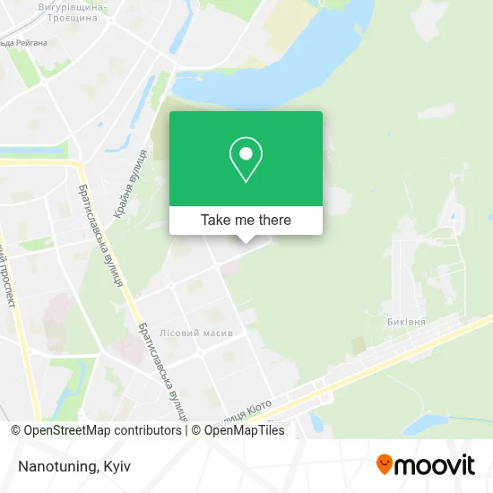 Nanotuning map