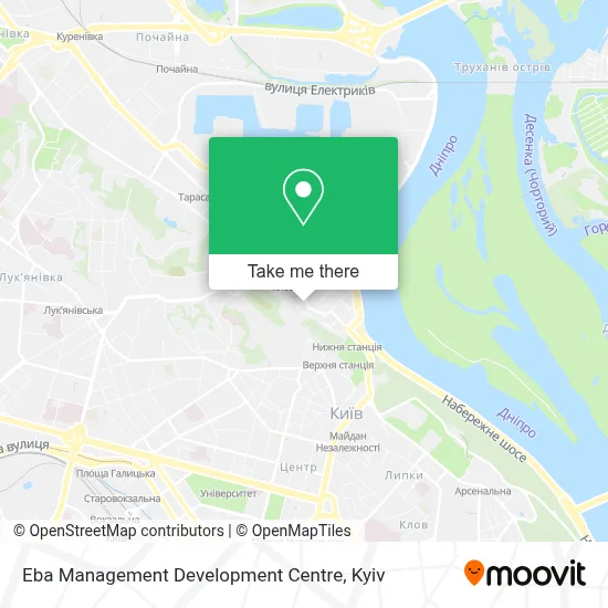 Eba Management Development Centre map