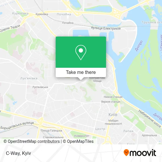 C-Way map