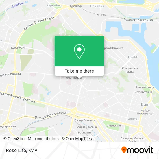 Rose Life map