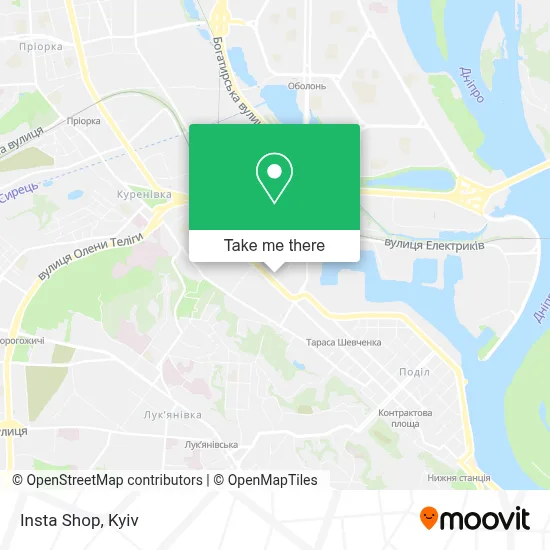 Insta Shop map