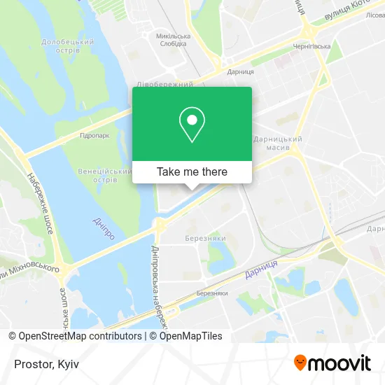 Prostor map