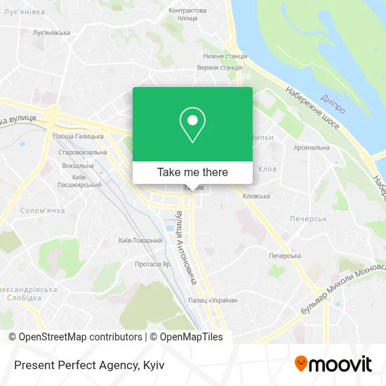 Present Perfect Agency map