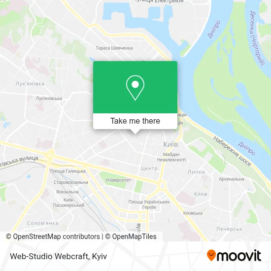 Web-Studio Webcraft map