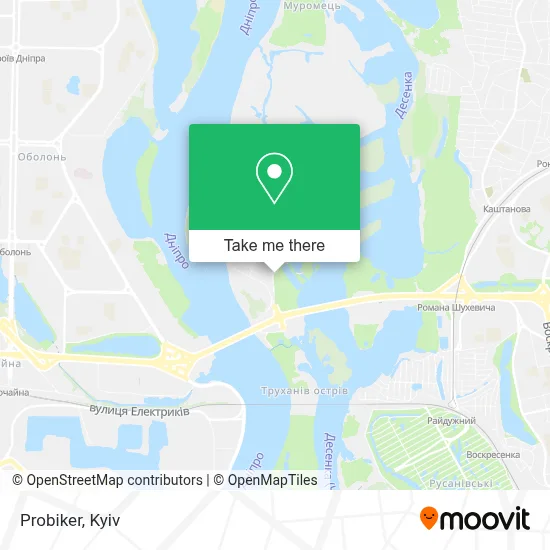 Probiker map