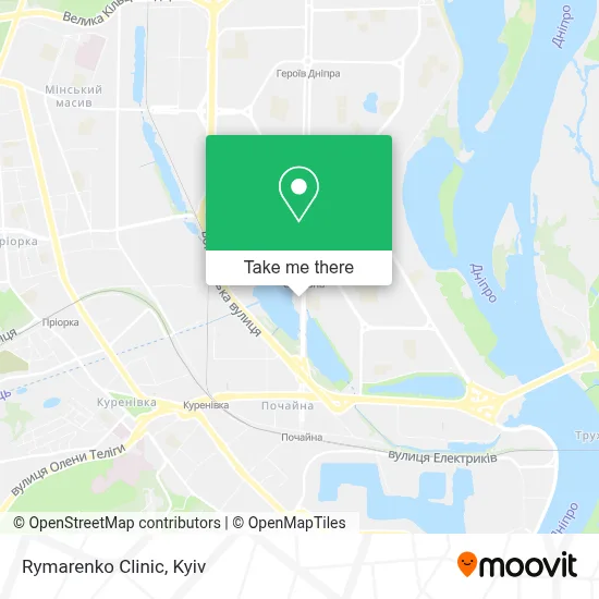 Rymarenko Clinic map