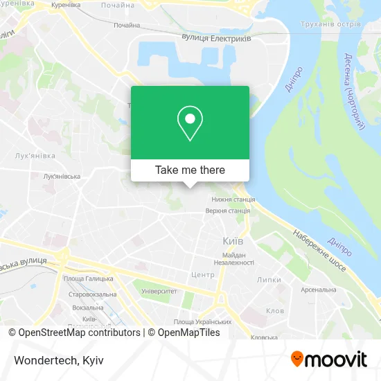 Wondertech map