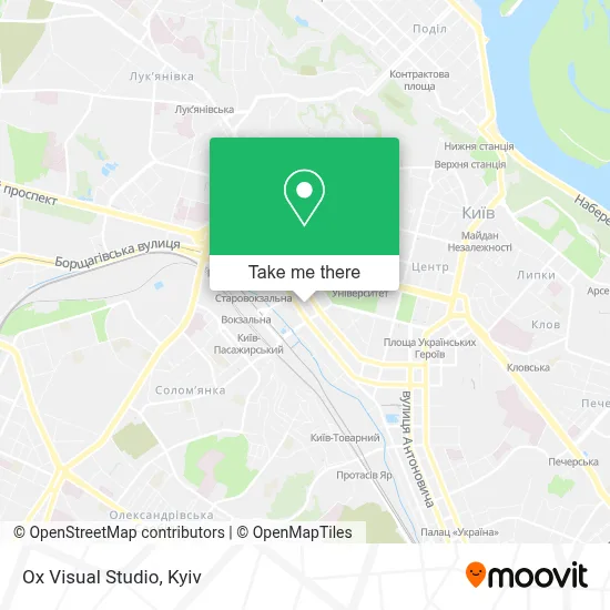 Ox Visual Studio map