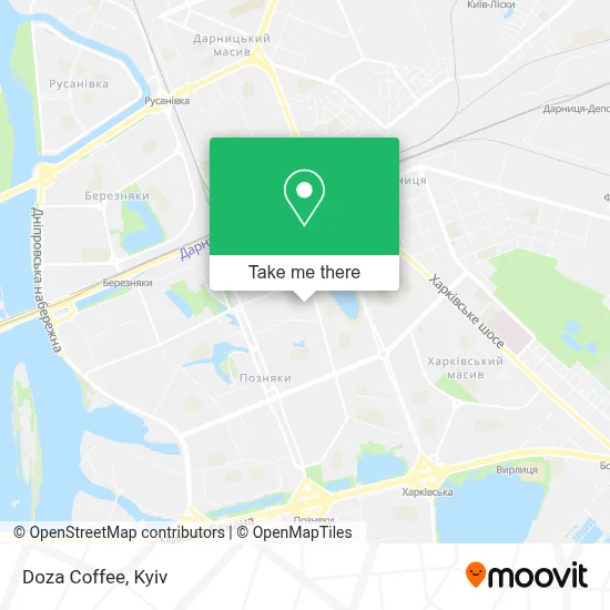 Doza Coffee map