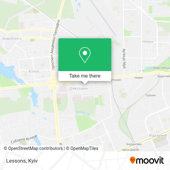 Lessons map