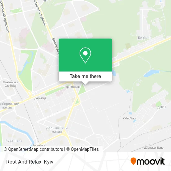 Rest And Relax map