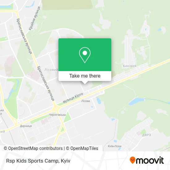 Rsp Kids Sports Camp map