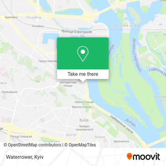 Waterrower map