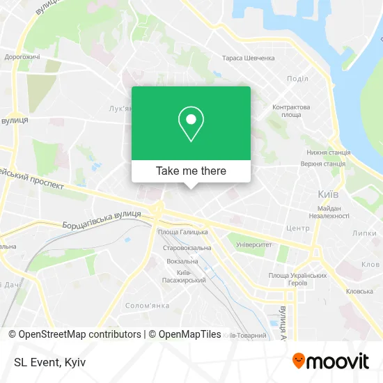 SL Event map