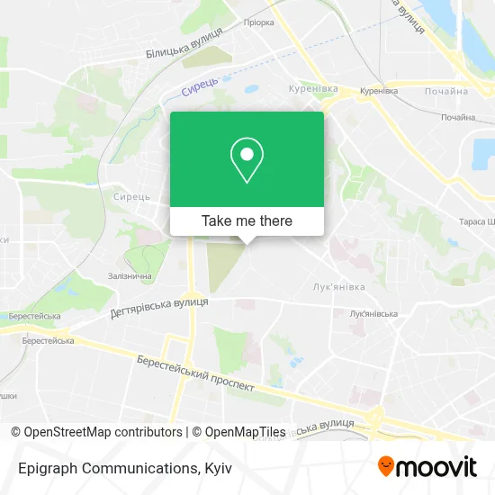 Epigraph Communications map