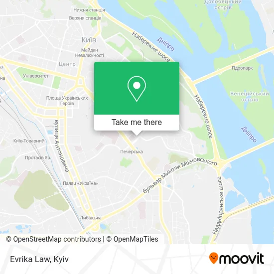 Evrika Law map