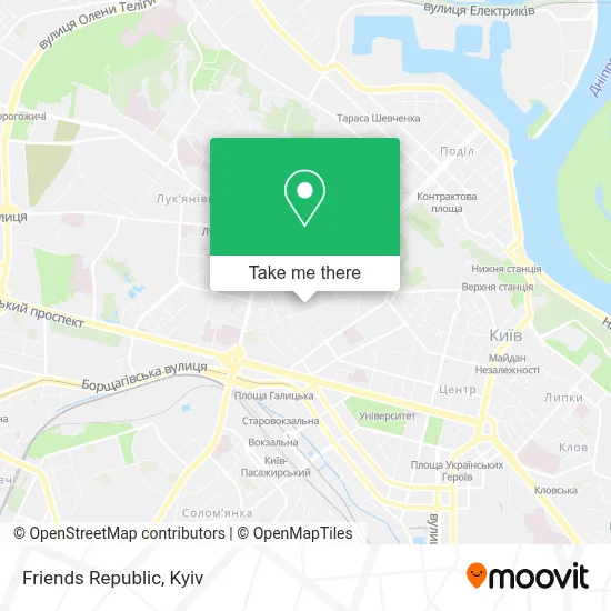 Friends Republic map
