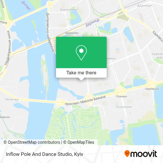 Inflow Pole And Dance Studio map