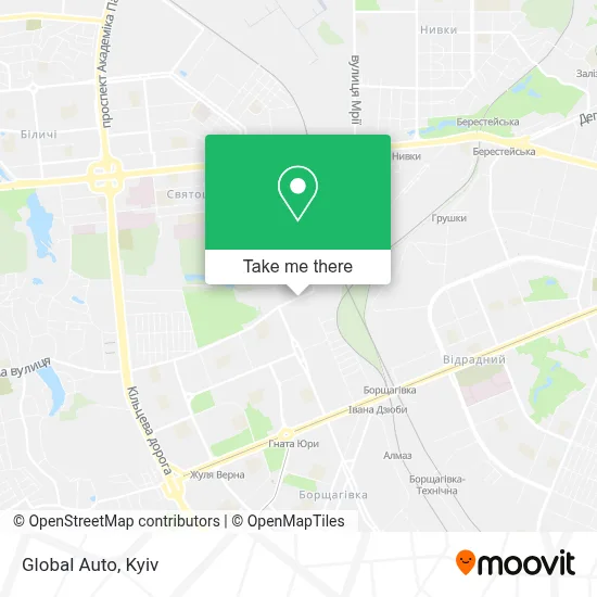 Global Auto map