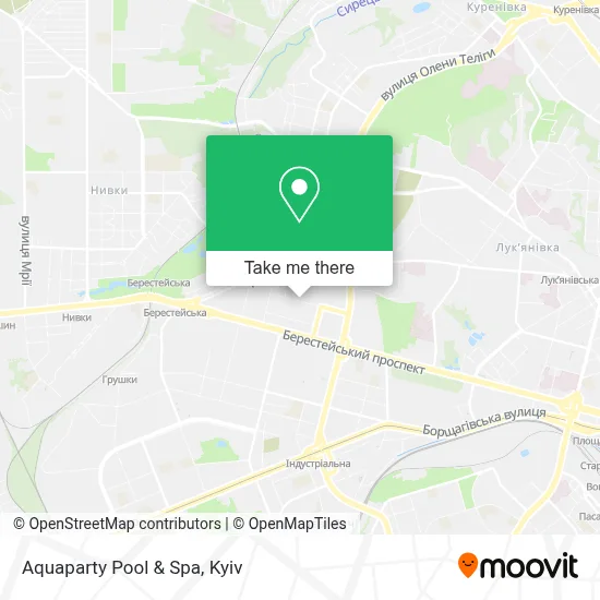 Aquaparty Pool & Spa map