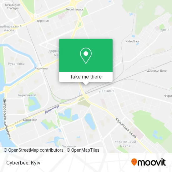 Cyberbee map
