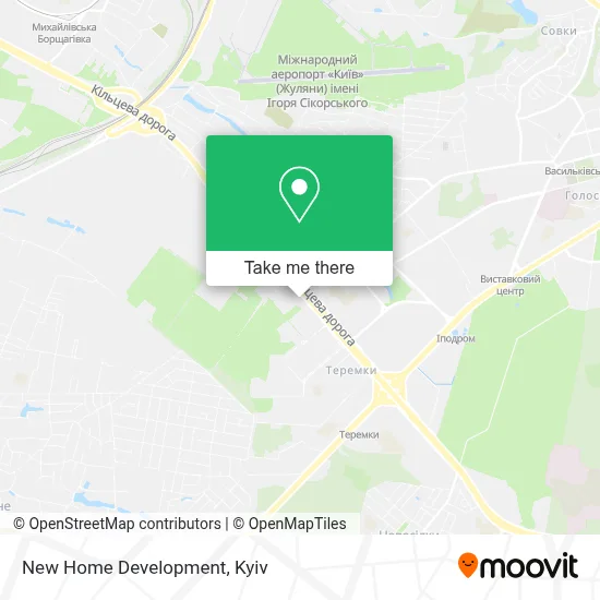 New Home Development map