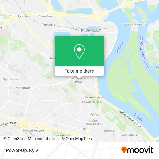 Power-Up map