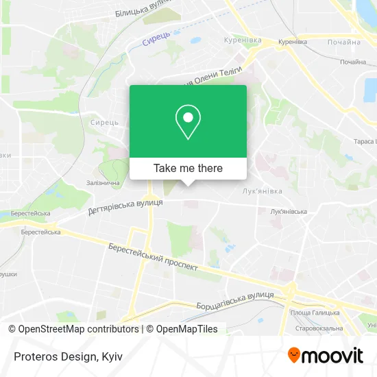 Proteros Design map