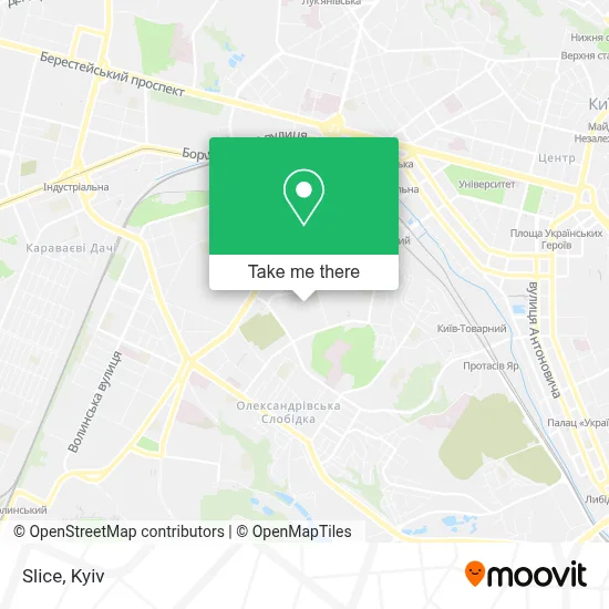 Slice map