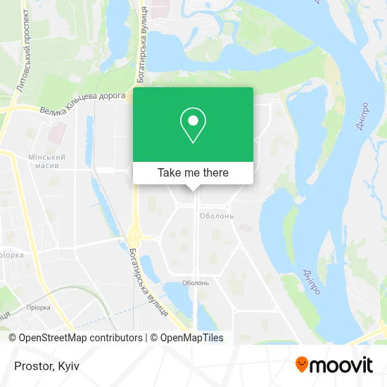 Prostor map