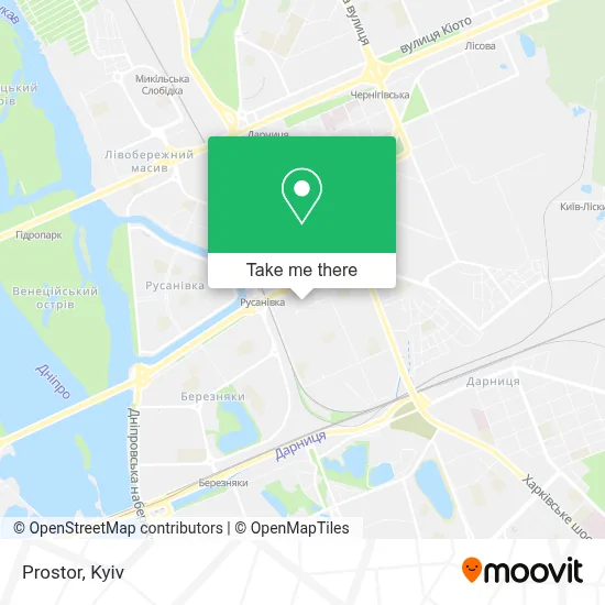 Prostor map