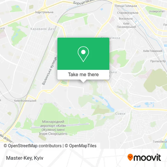 Master-Key map