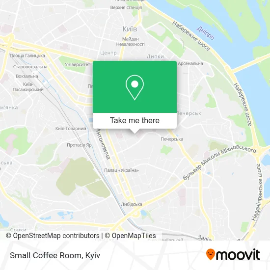 Small Coffee Room map
