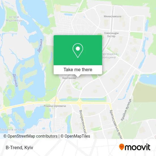 B-Trend map