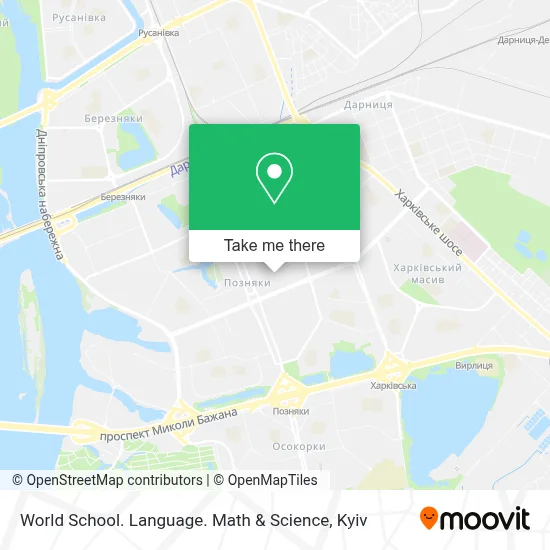 World School. Language. Math & Science map