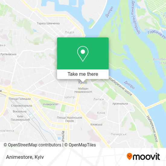 Animestore map