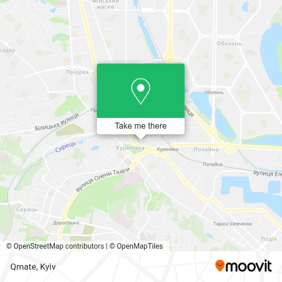 Qmate map