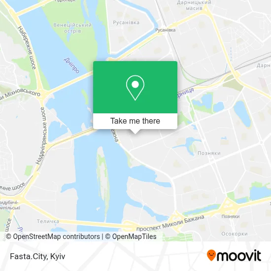 Fasta.City map