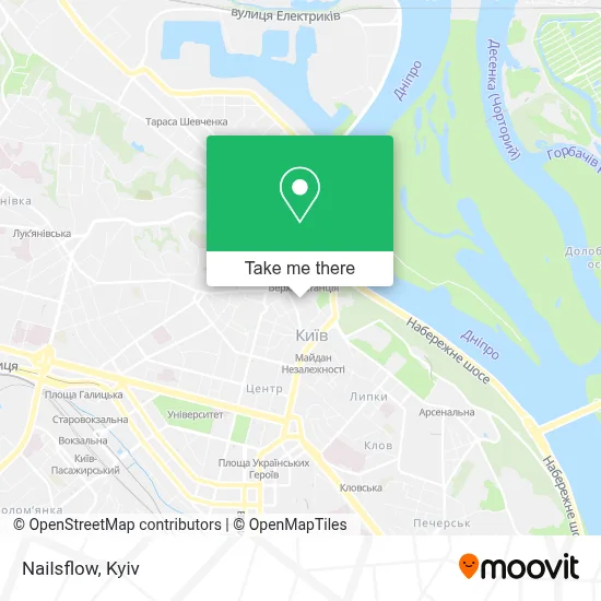 Nailsflow map