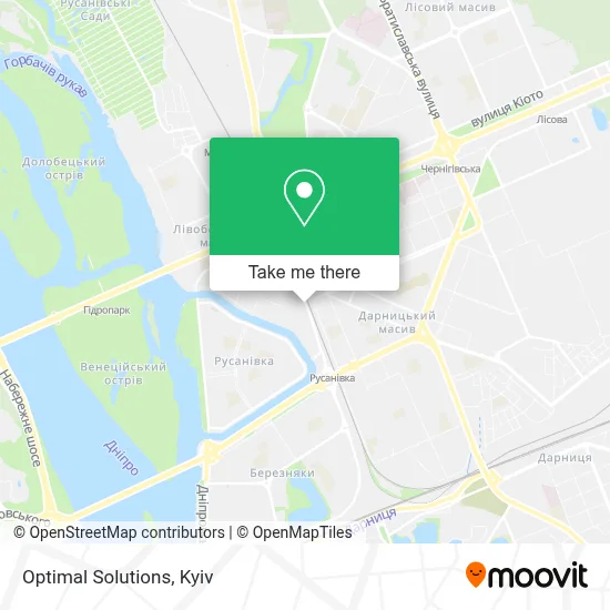 Optimal Solutions map