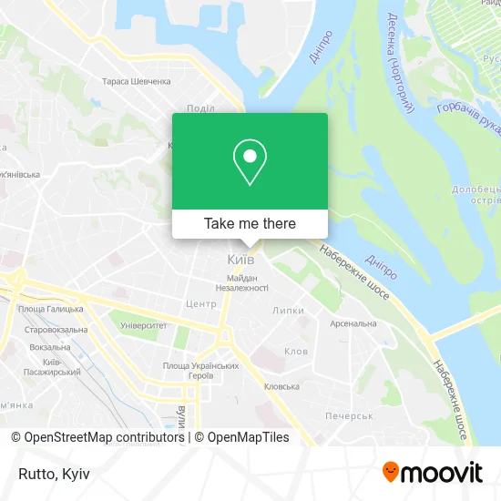 Rutto map