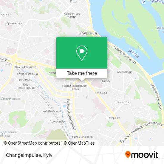 Changeimpulse map