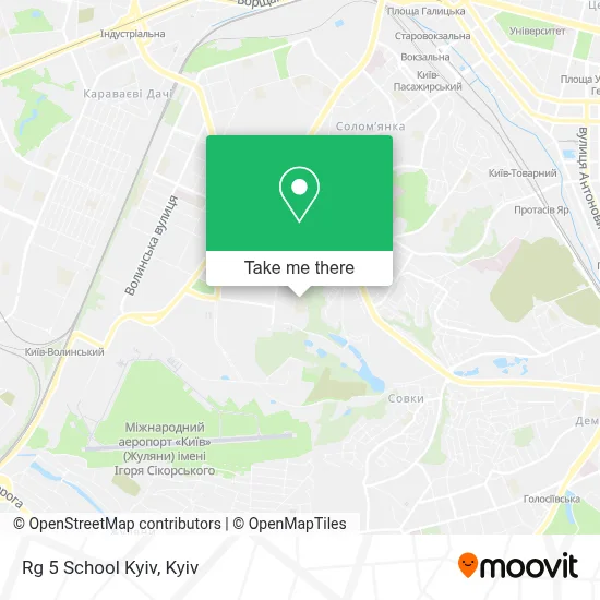 Rg 5 School Kyiv map