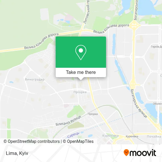 Lima map
